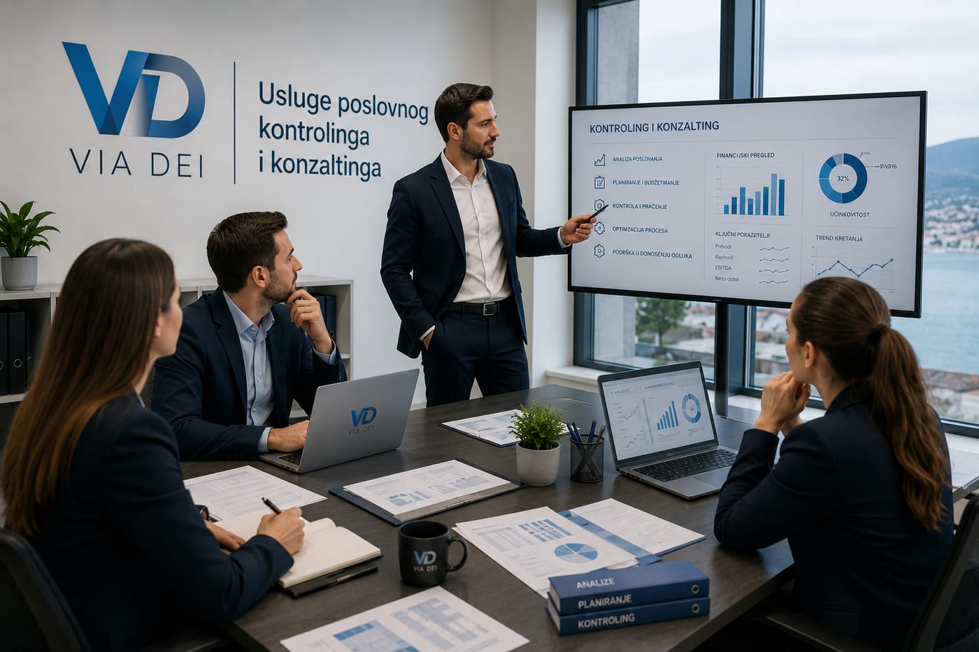 Prezentacija financijskih pokazatelja – kontroling i konzalting